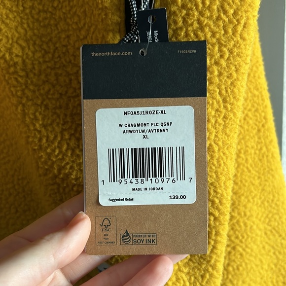 The North Face Cragmont Fleece 1/4 Snap - Picture 8 of 8